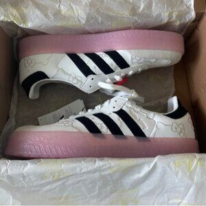 💗💗Adidas Hello Kitty x Wmns Sambae 'White Black Clear Pink'